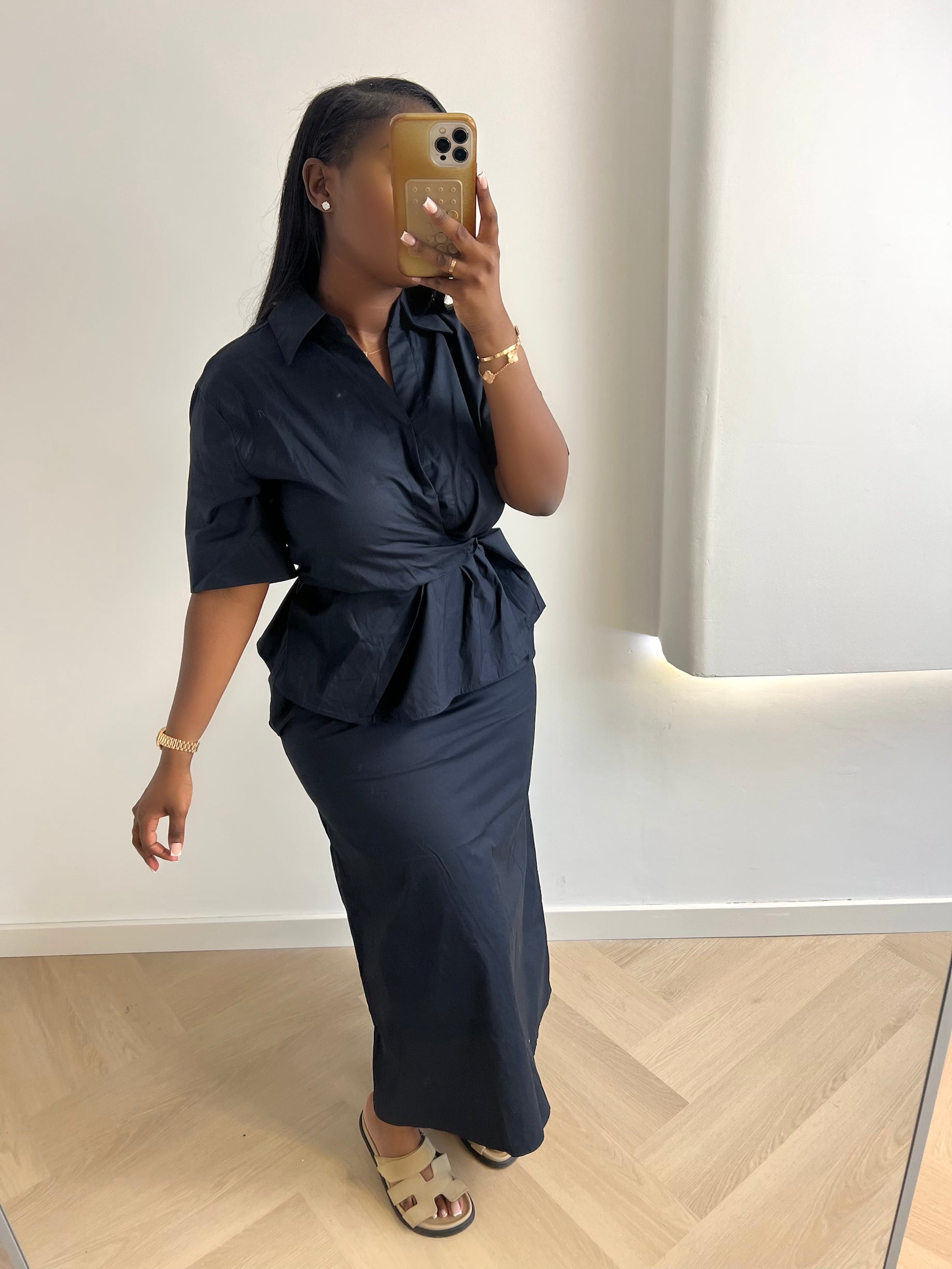 Logan Set – Navy Blue
