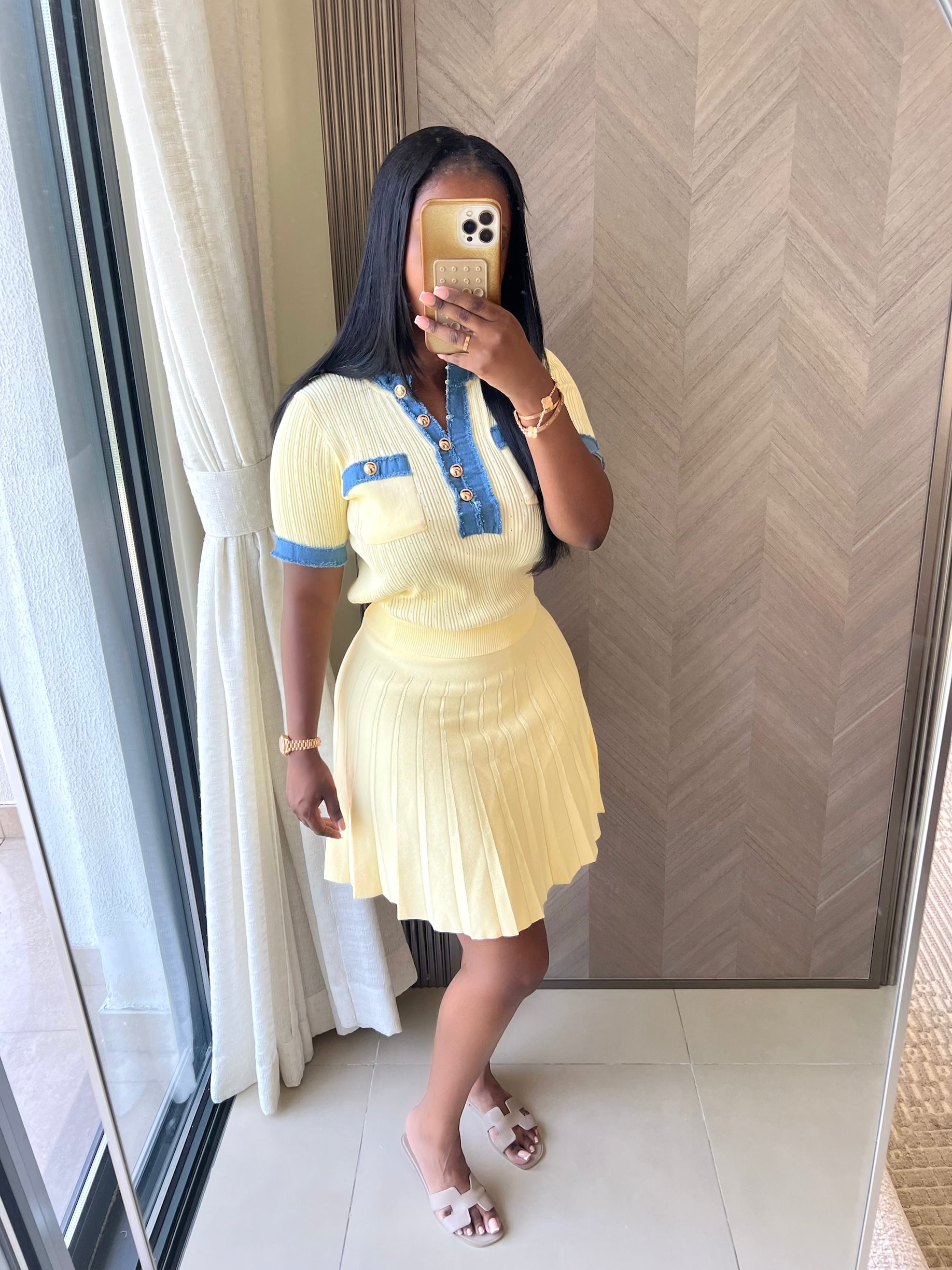 Nia Set – Butter Yellow
