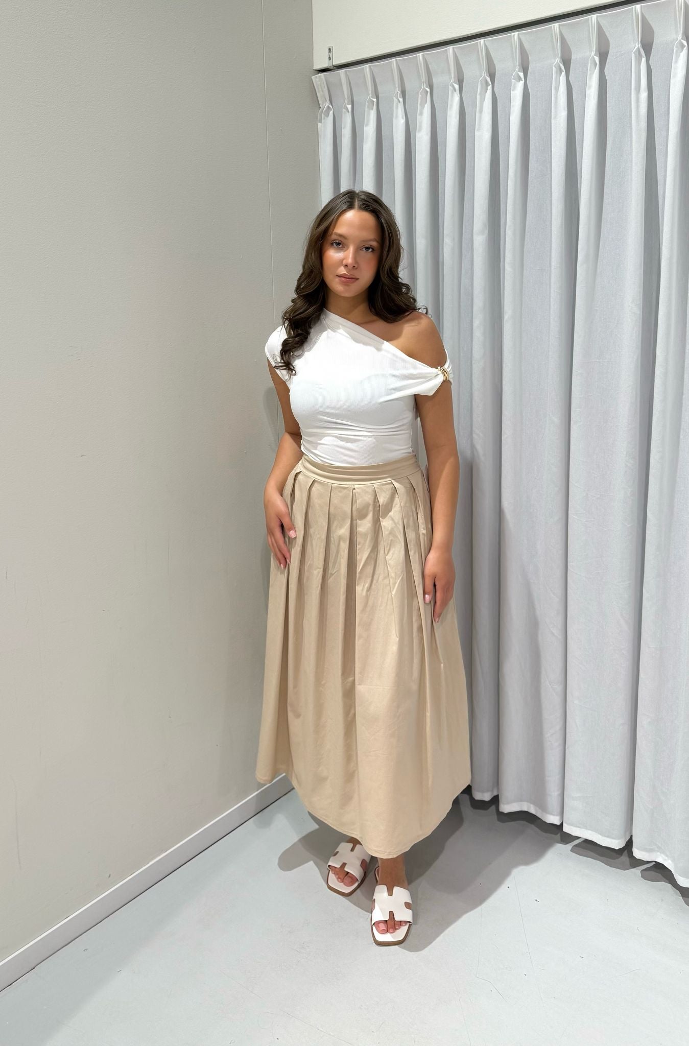 Lori Skirt - Beige