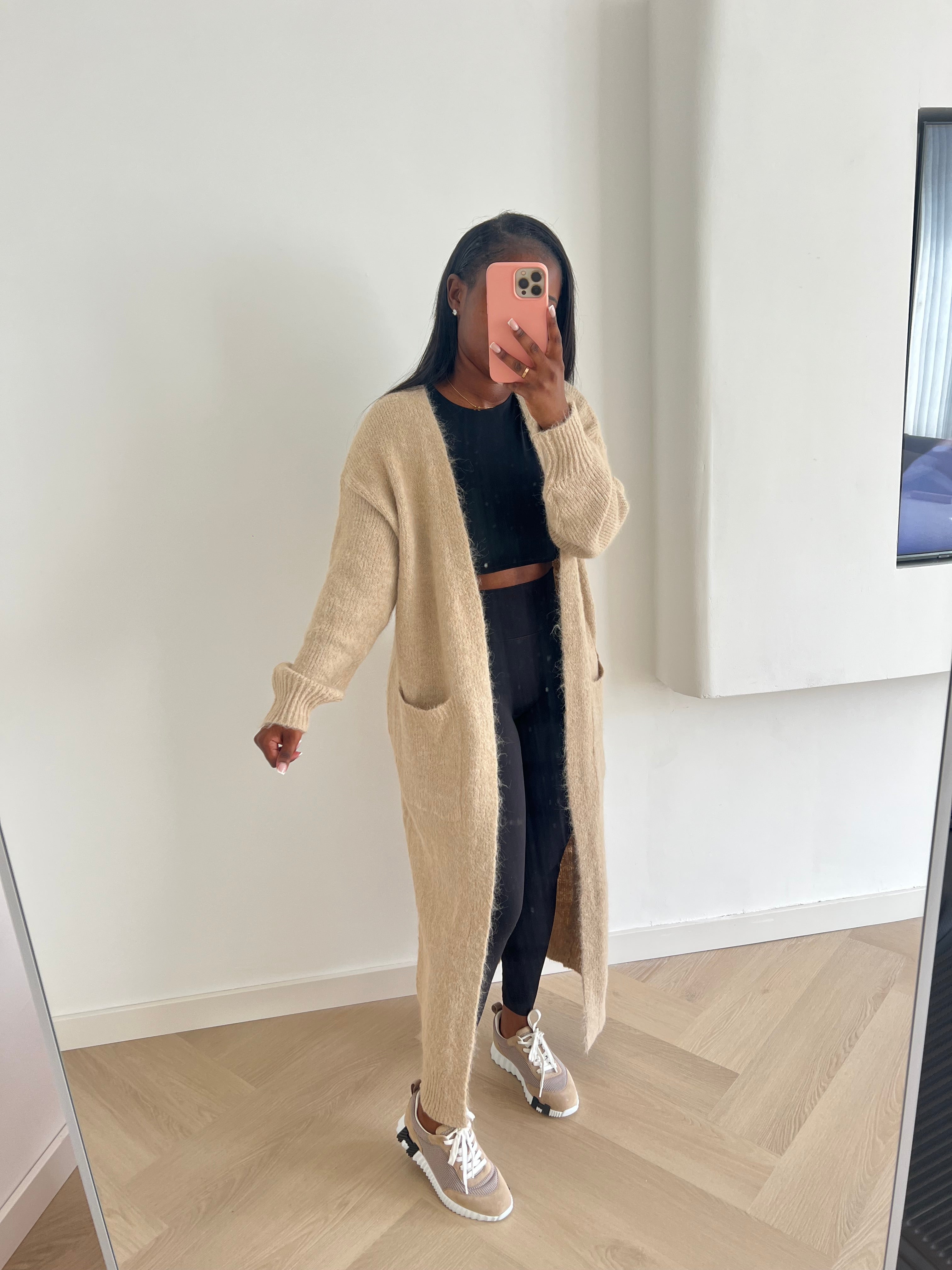 Lima Cardigan – Soft Beige