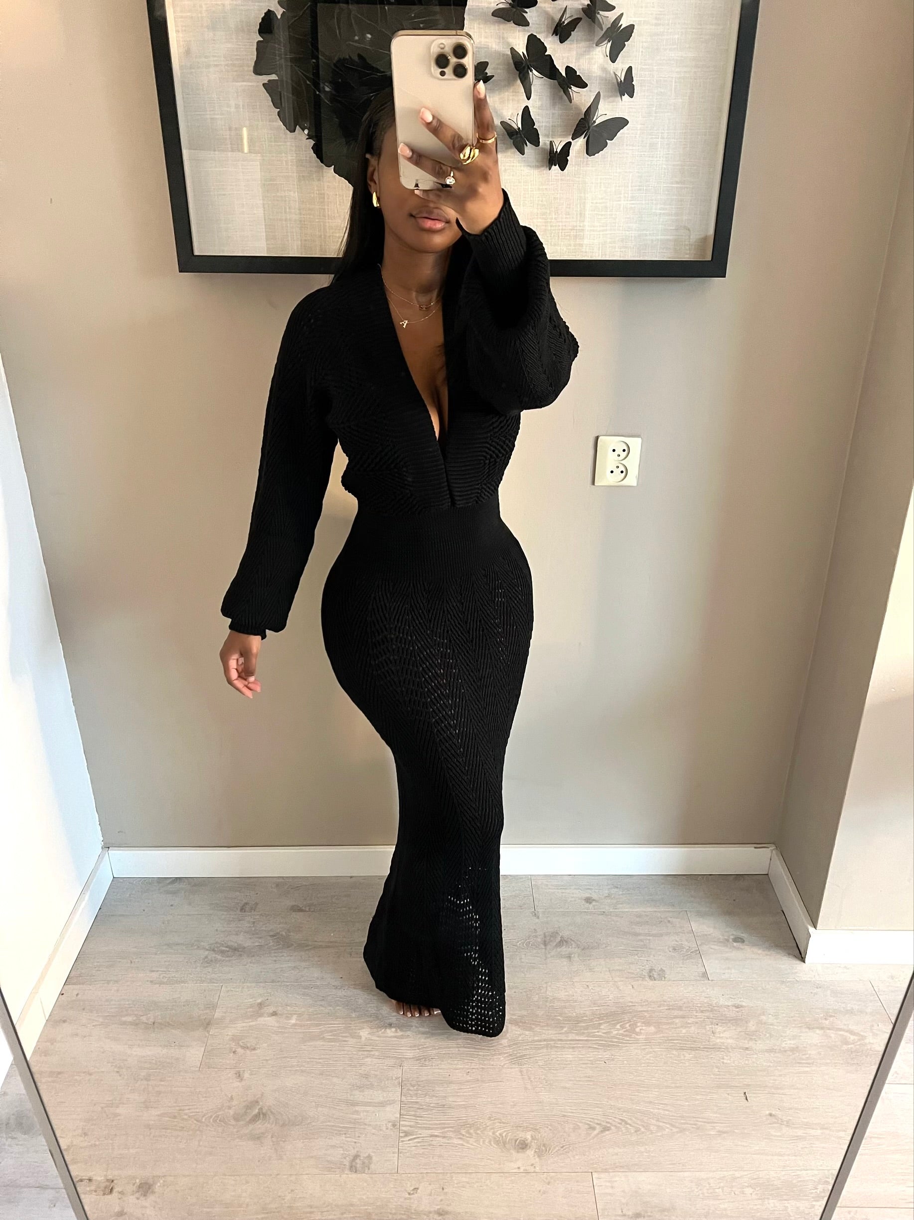 ‘Safaa’ Dress (Black)