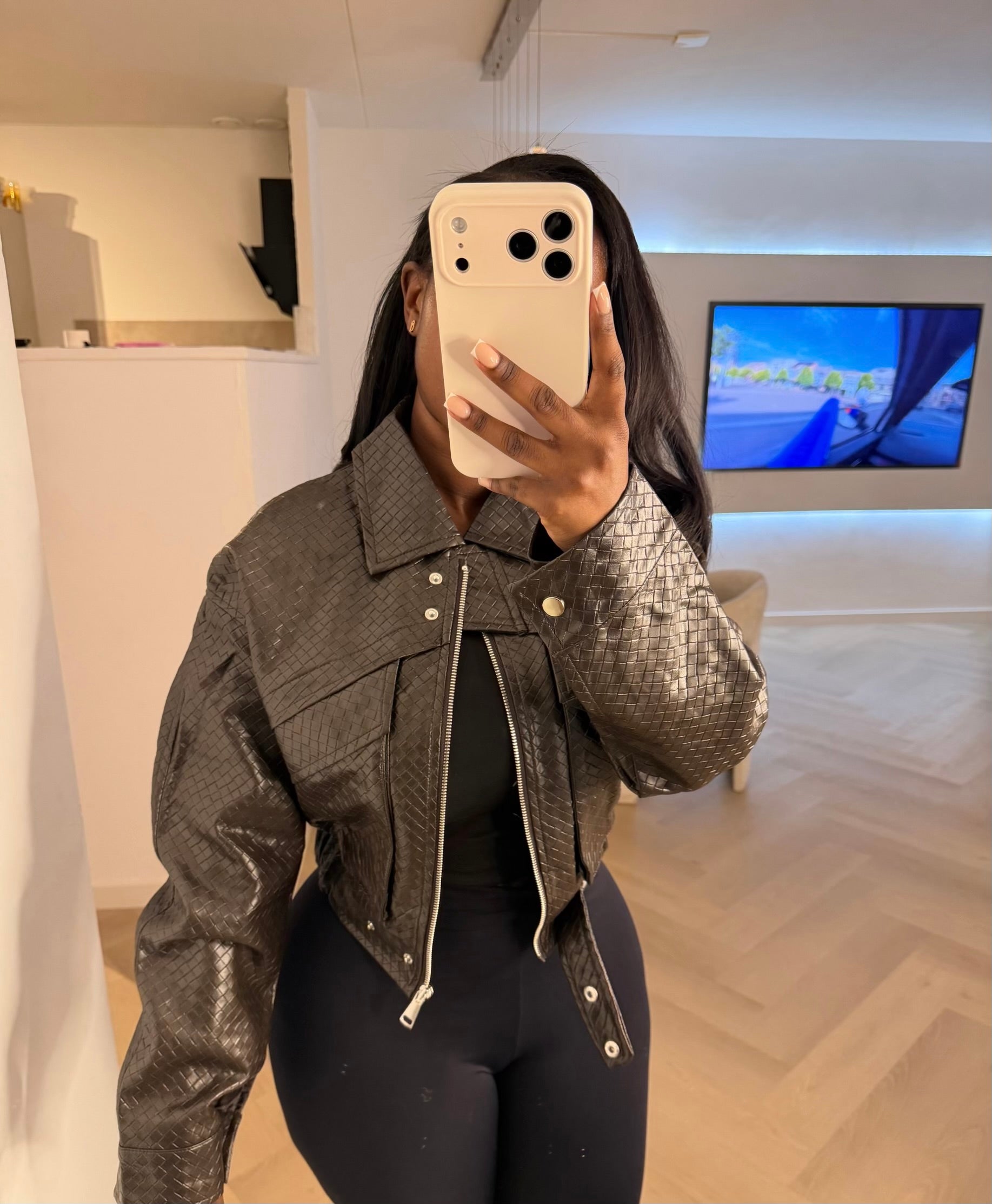 JAYNI JACKET – COFFEE