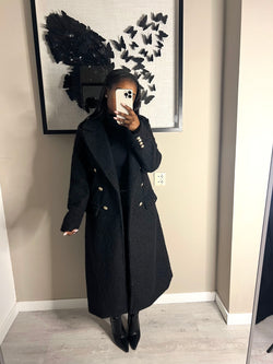 Sara Coat - Black