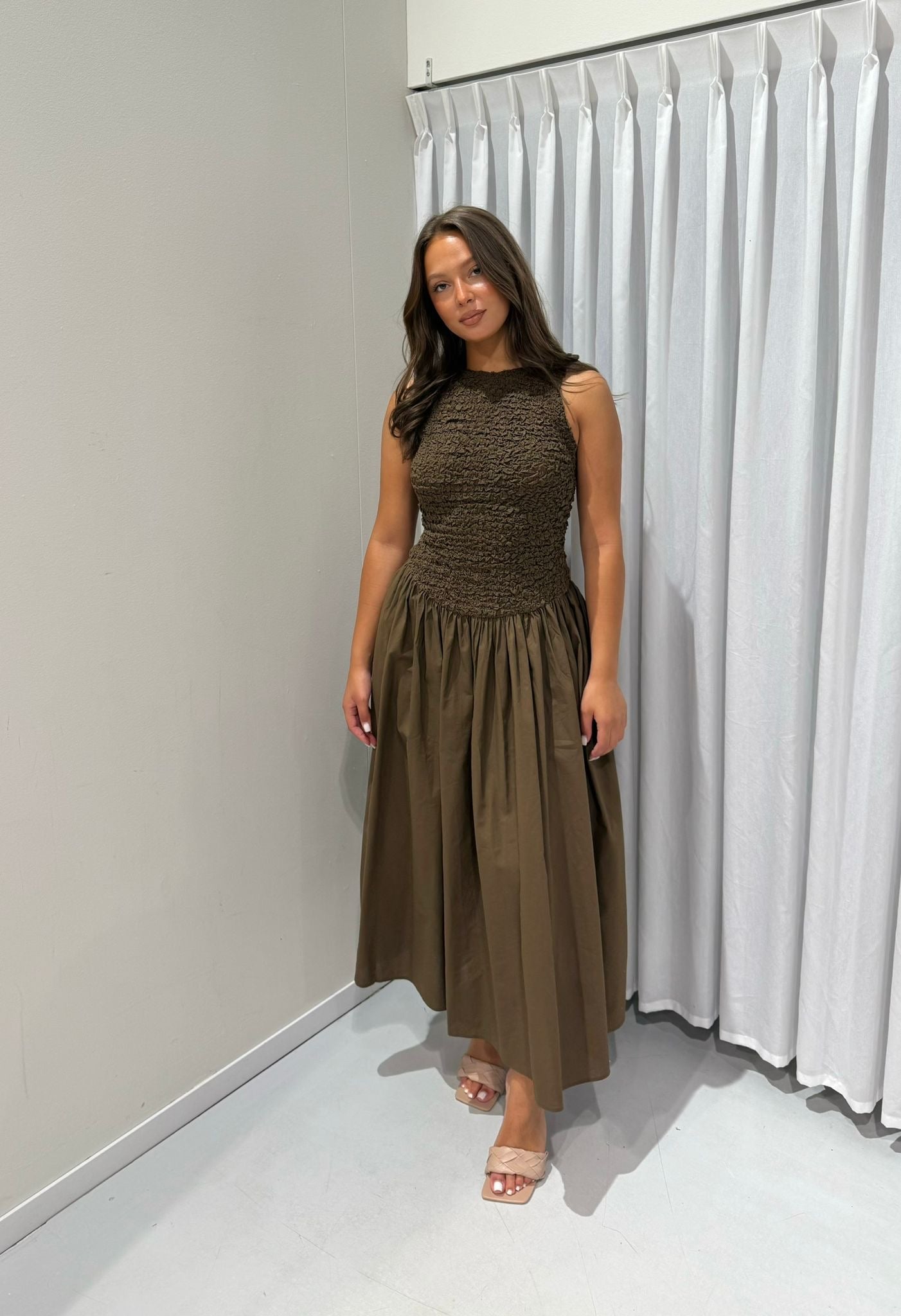 Lola Dress - Brown