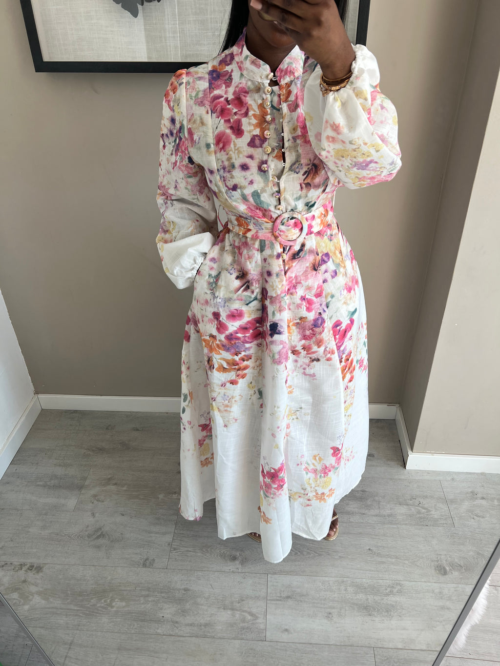 Naima Maxi Dress - White