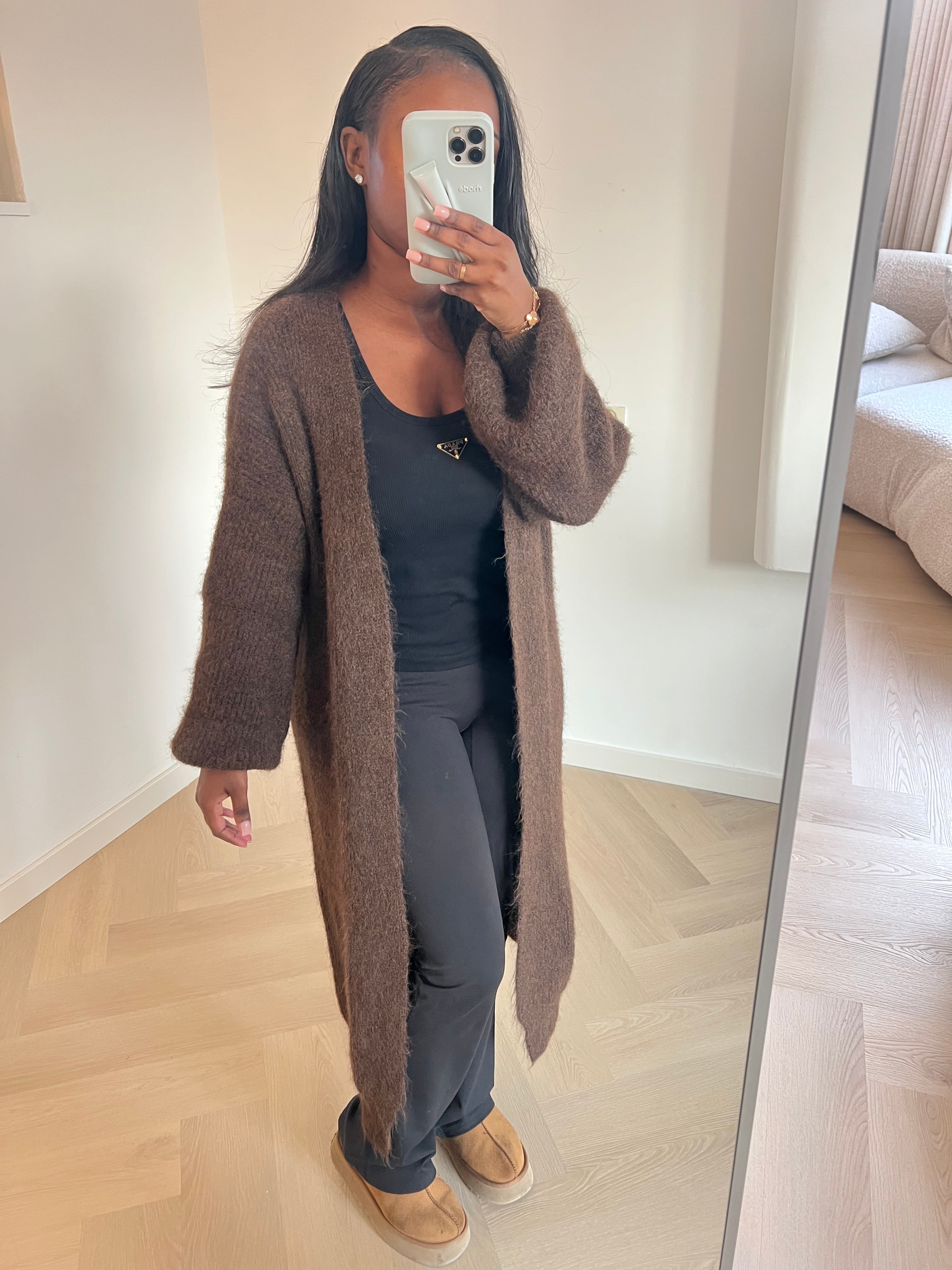 Kelsey Vest – Brown