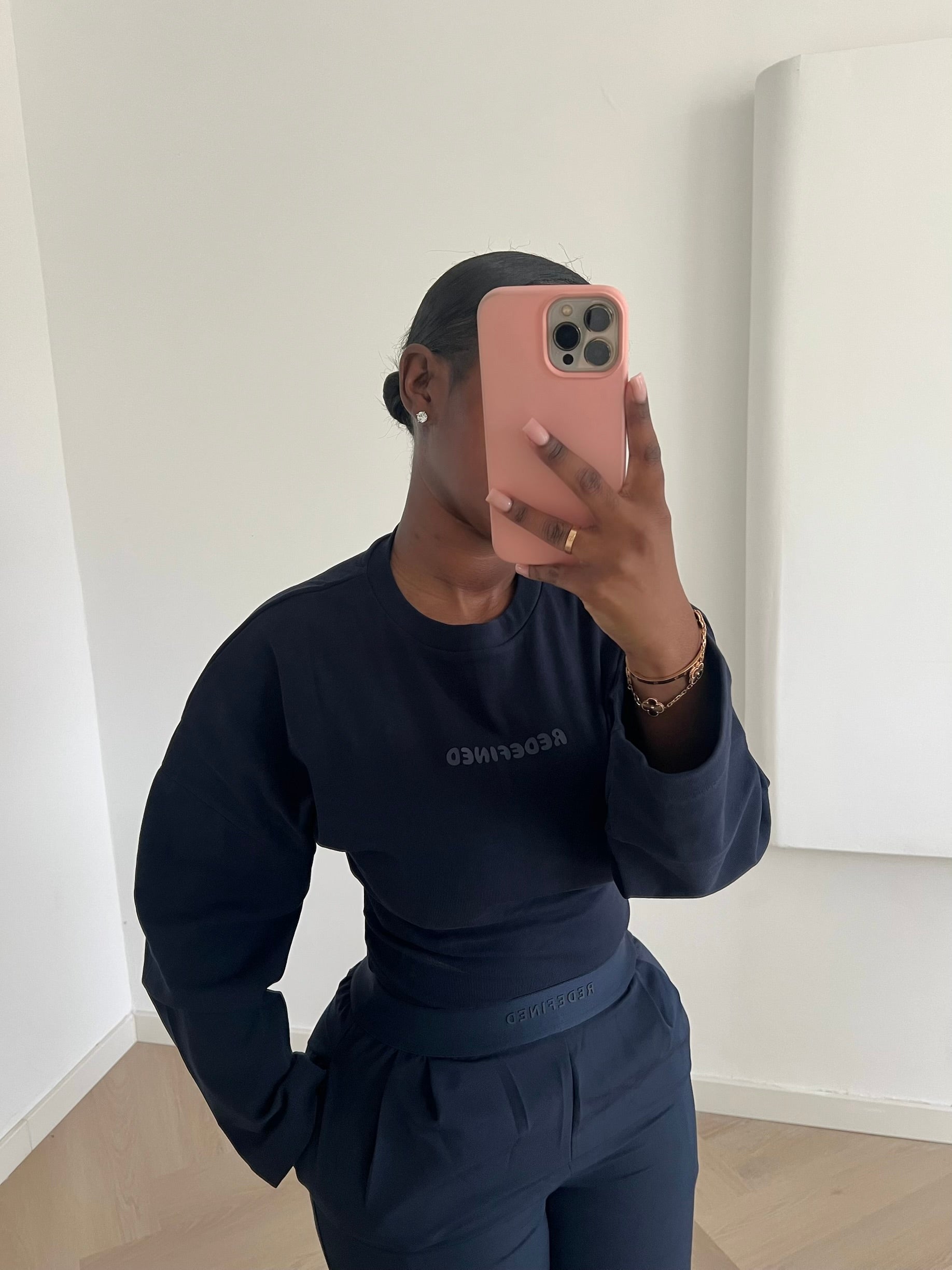 Kelly Long Sleeve – Navy Blue