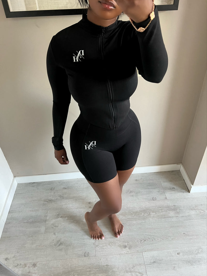 Seamless 4 piece set (Black)