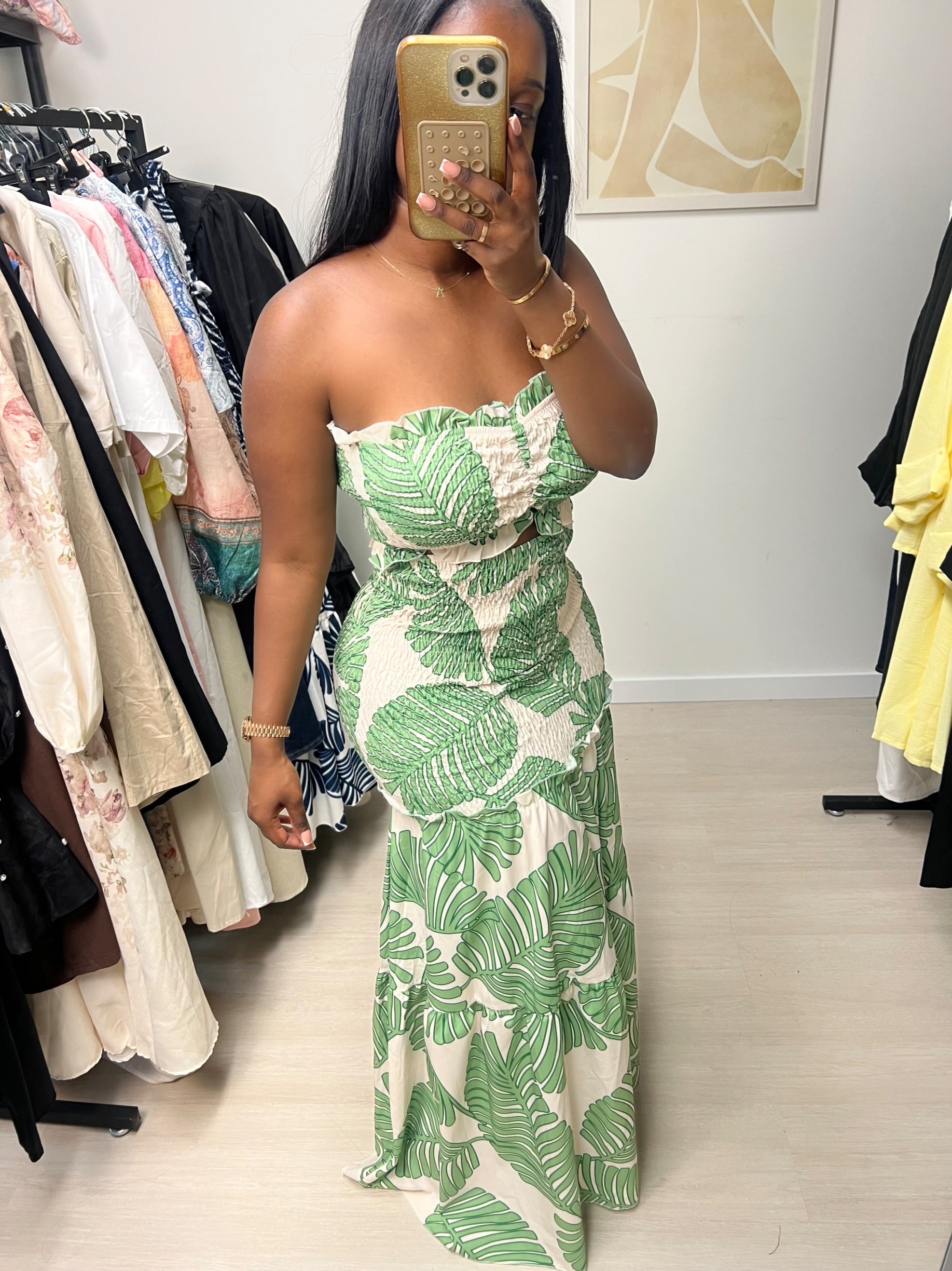 Bali Dress – Emerald Green