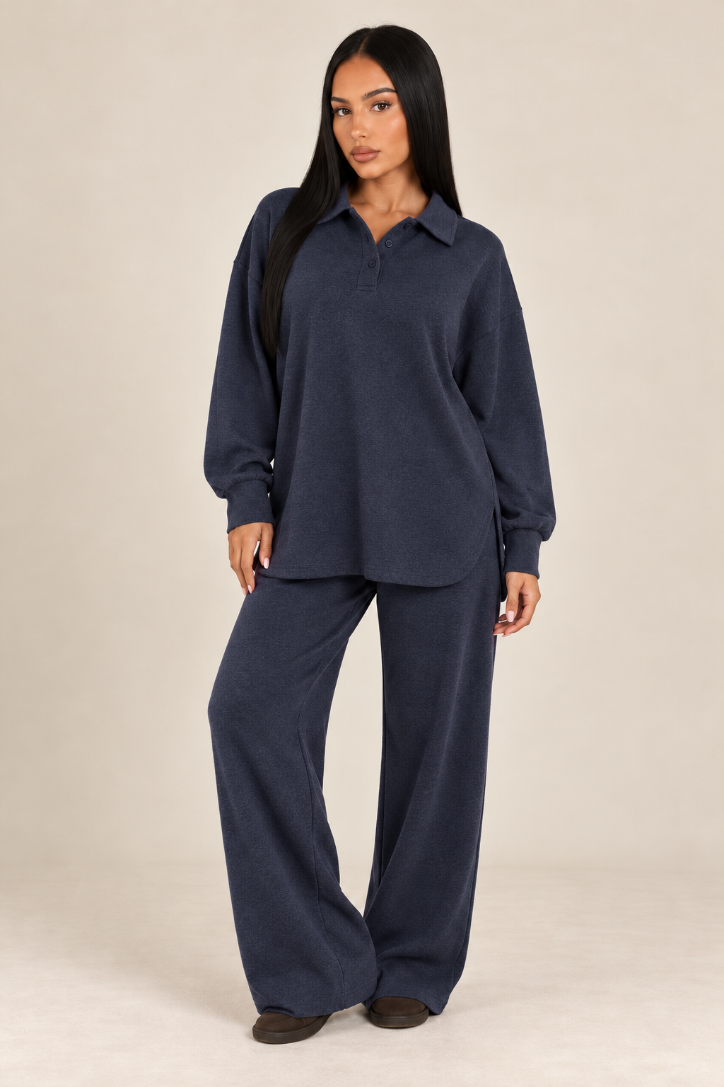 Alina Set - Navy Blue