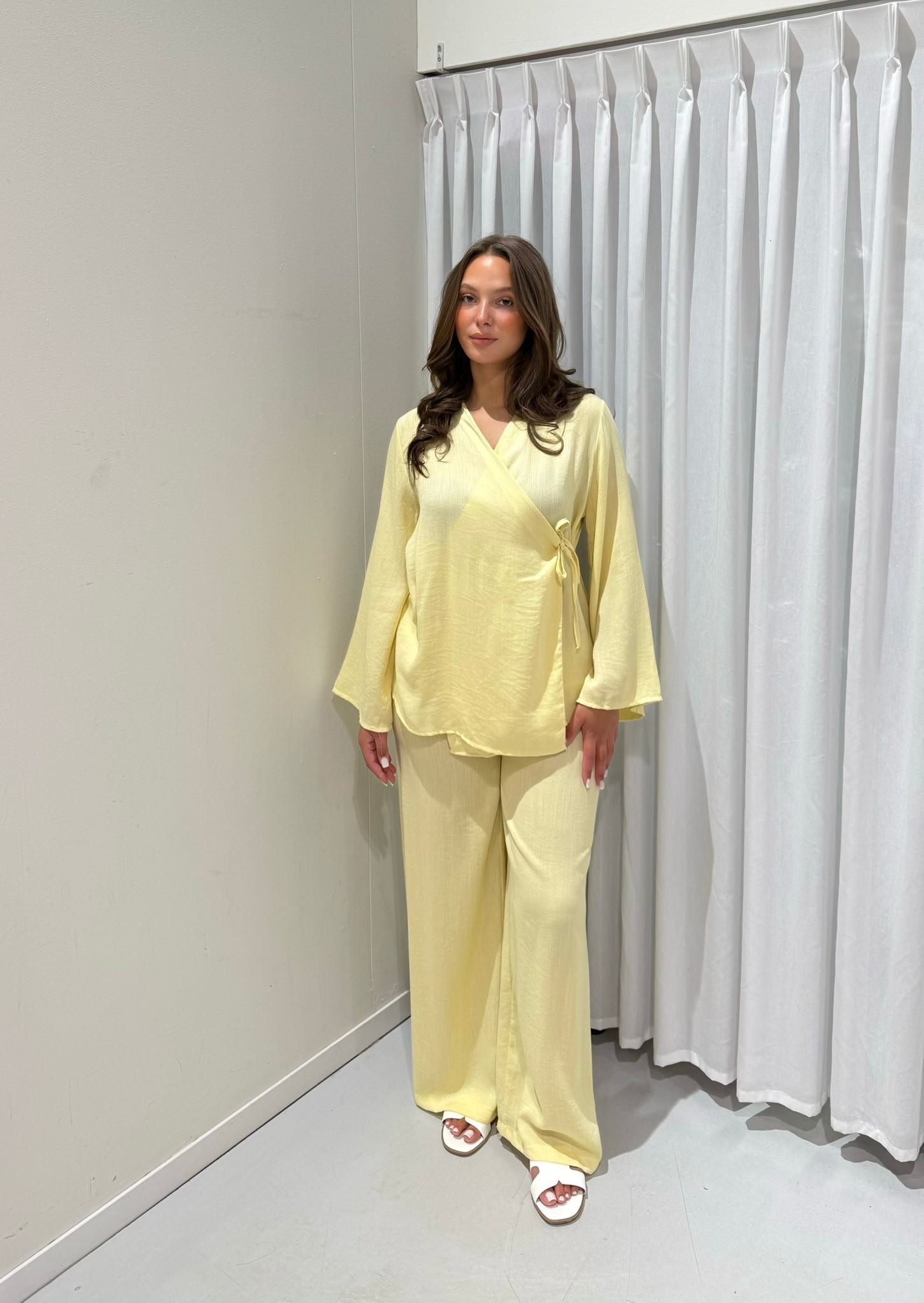 Talisa Two Piece Set – Butter Yellow