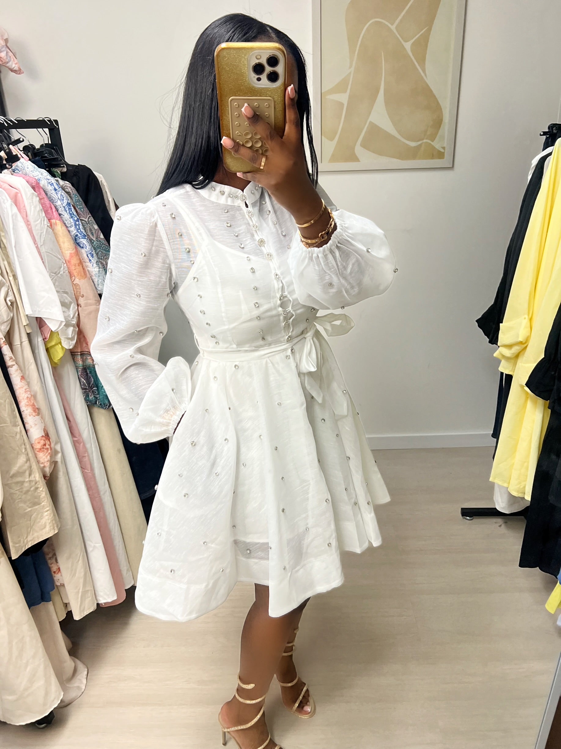 Lorena Dress – White Edition