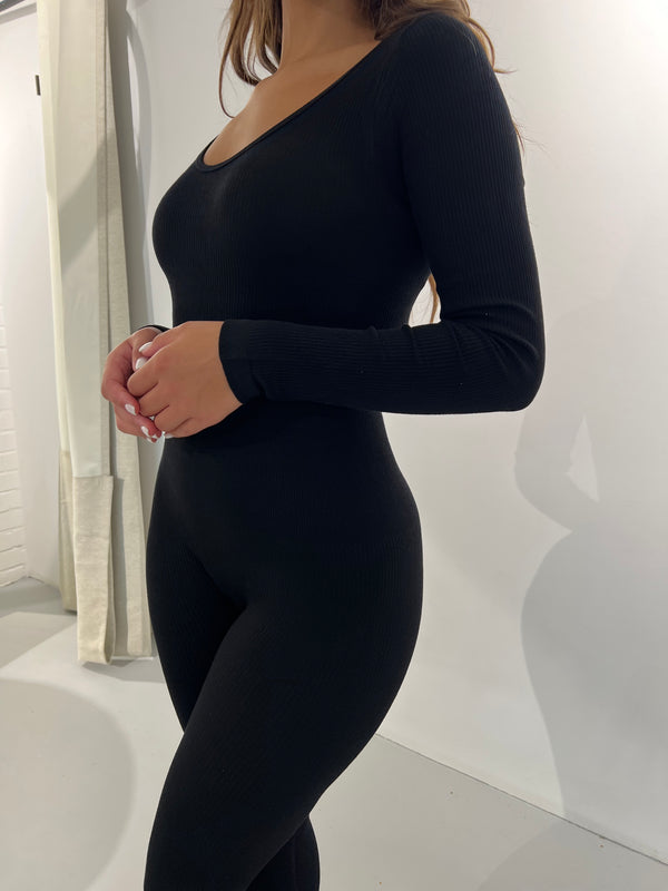 'Jamila' Bodysuit (Black)