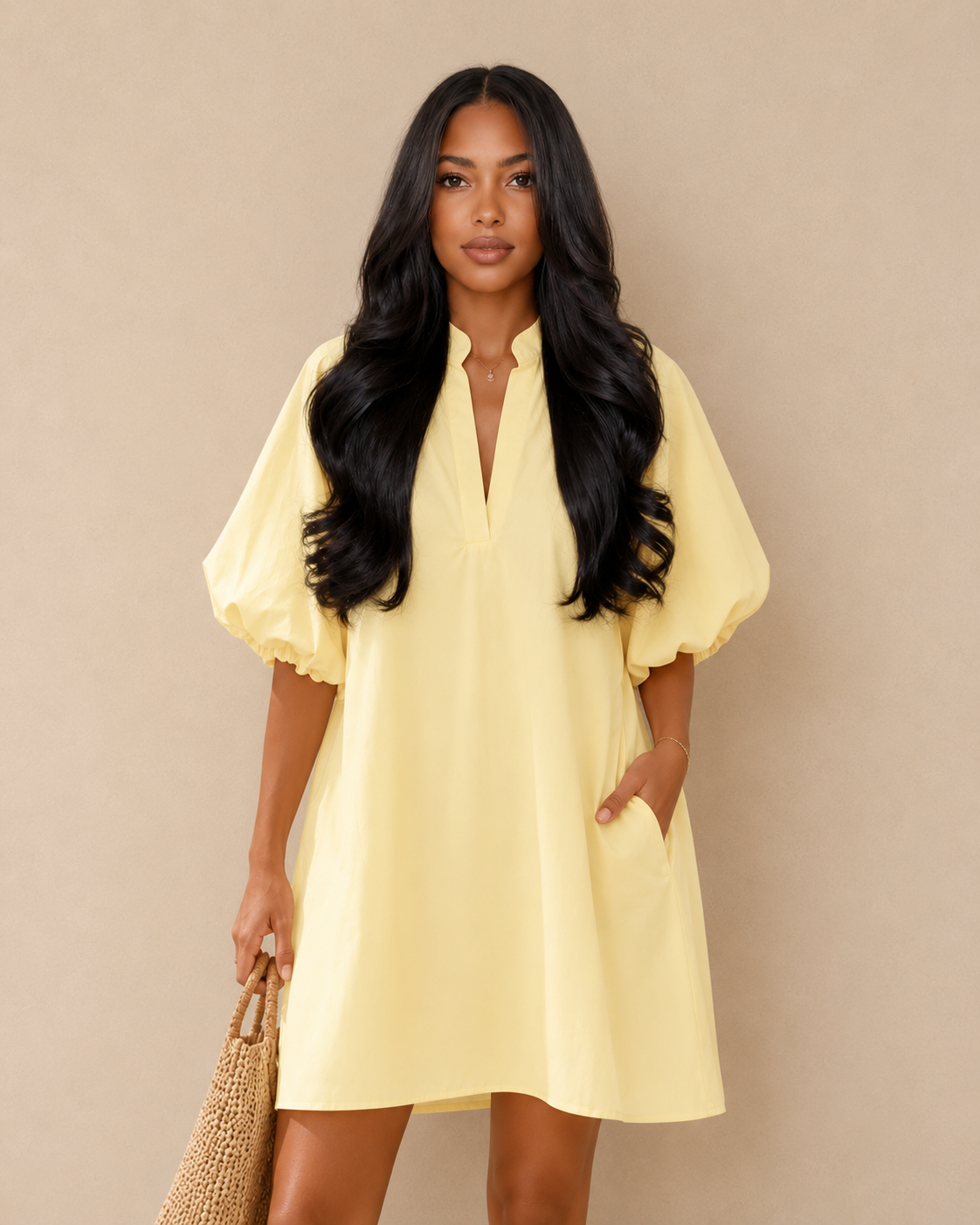 Alice Dress - Yellow