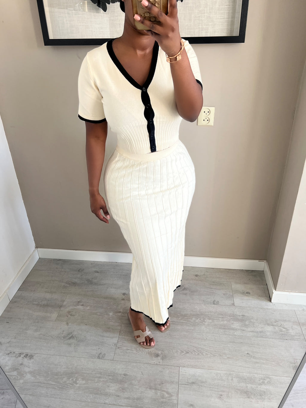 Gianna Set – Beige