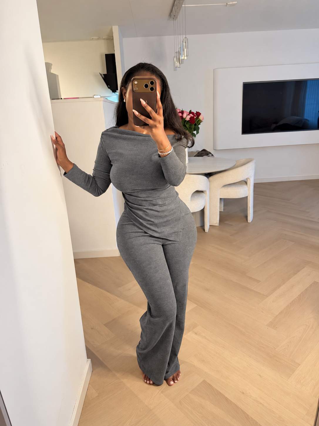 Leah Set - Grey