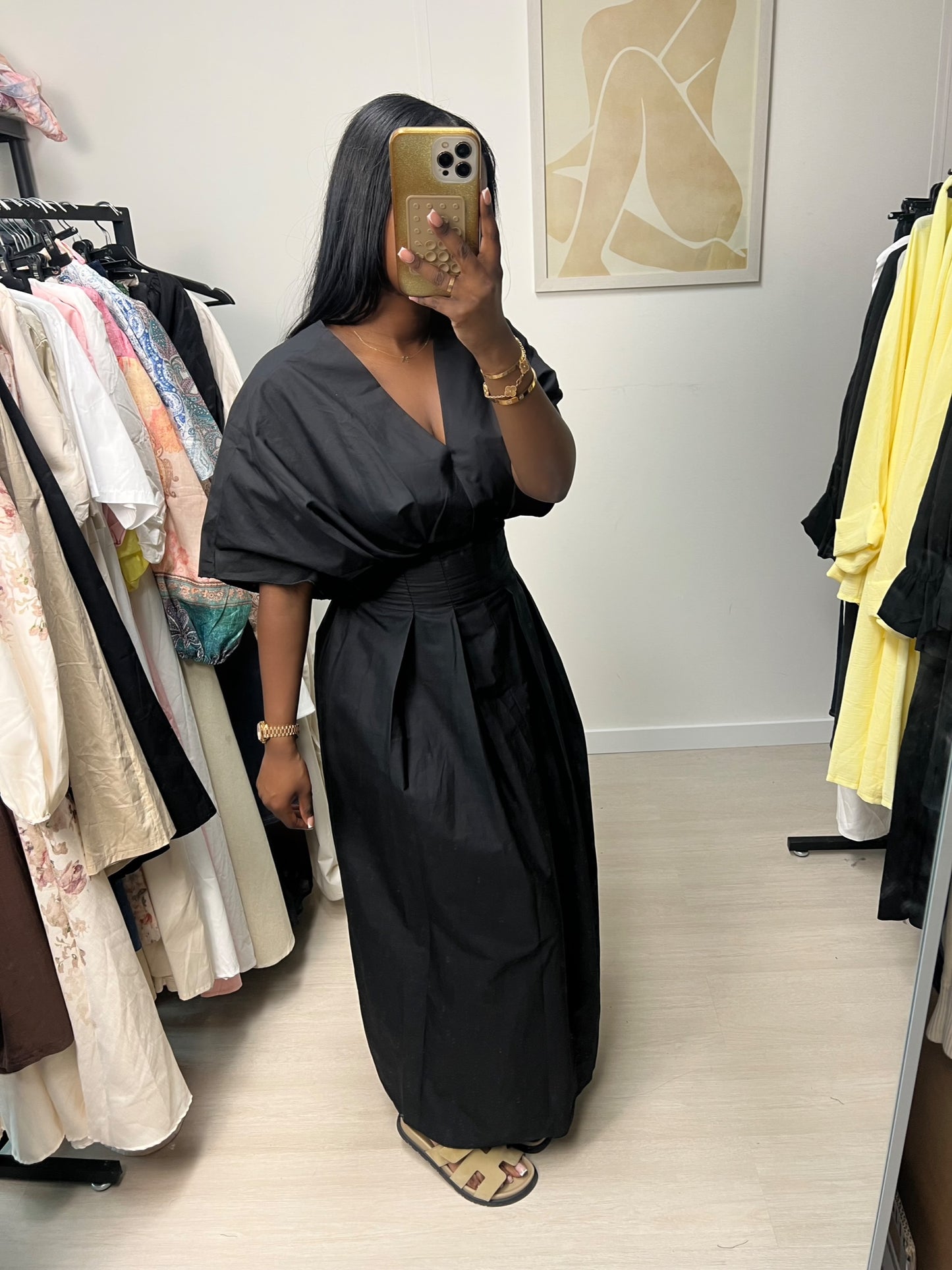 Ella-Mae Dress - Black