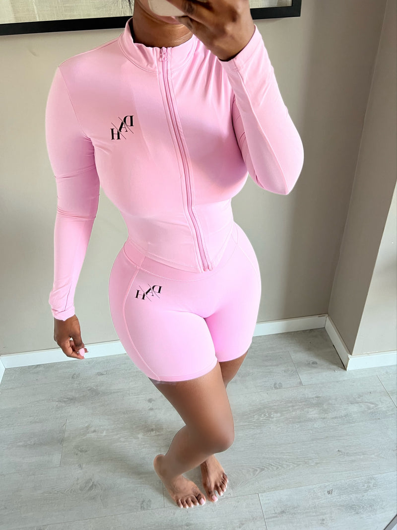 Seamless 4 piece set (Pink)