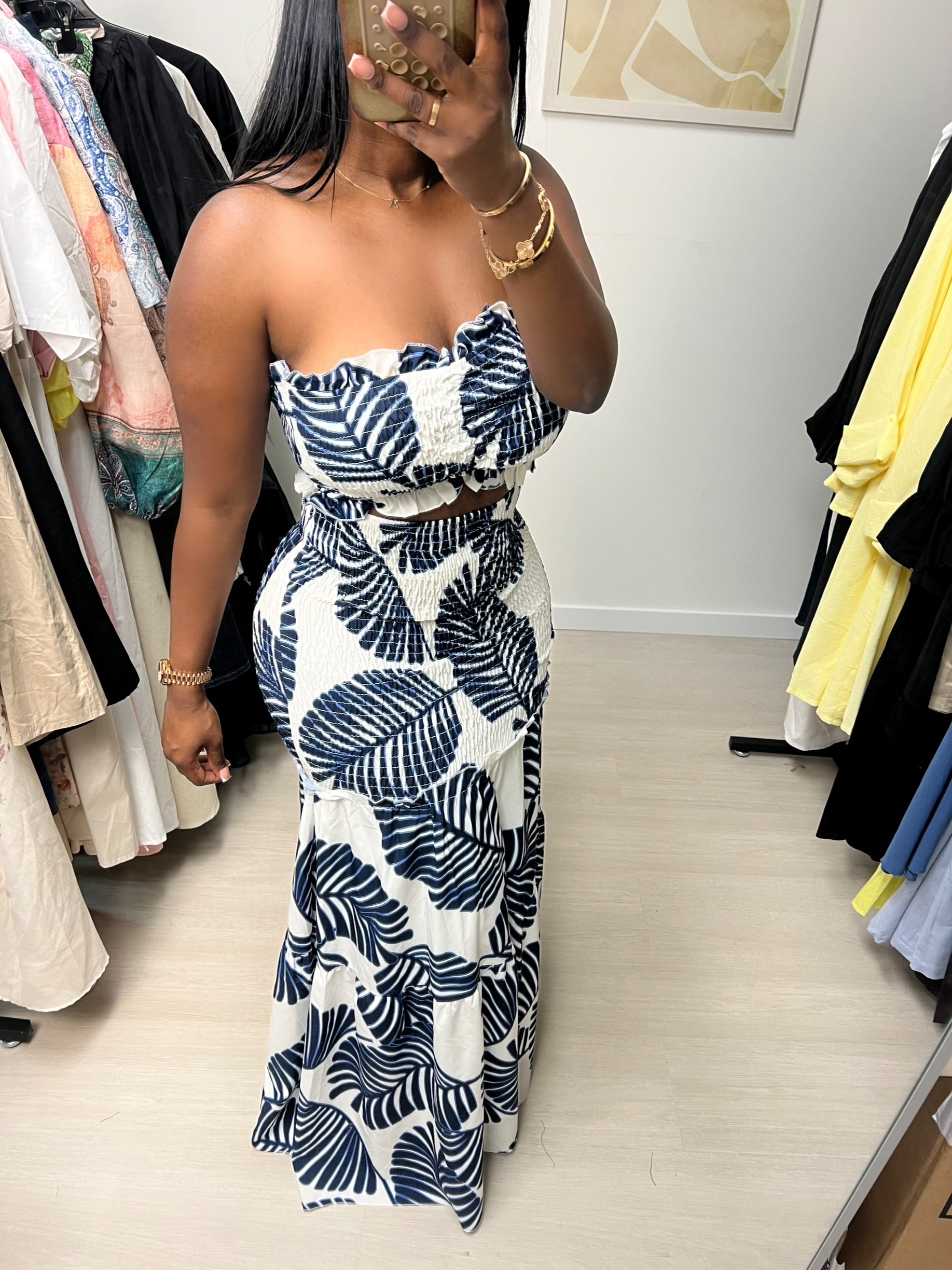 Bali Dress – Ocean Blue