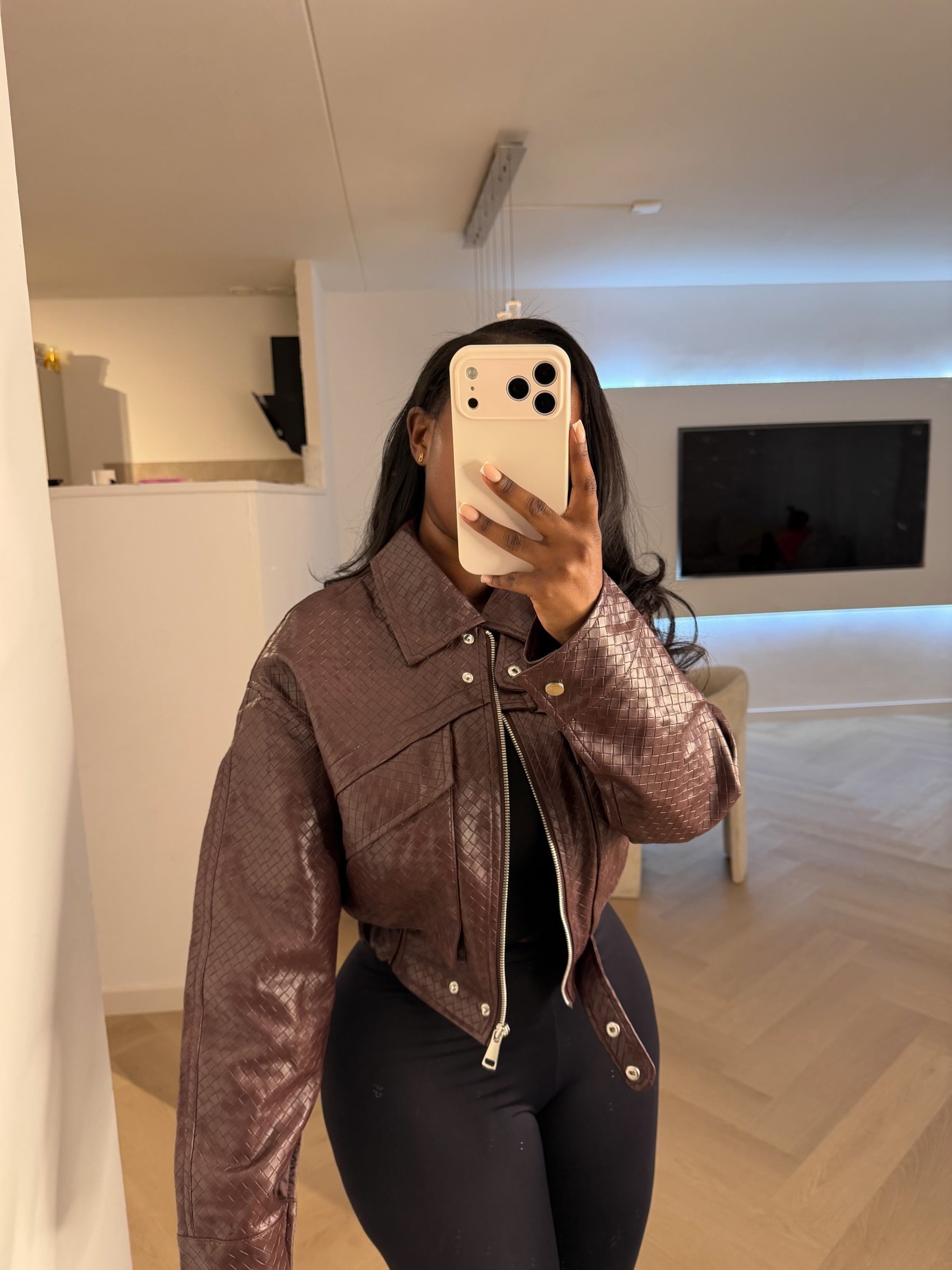 JAYNI JACKET – WINE