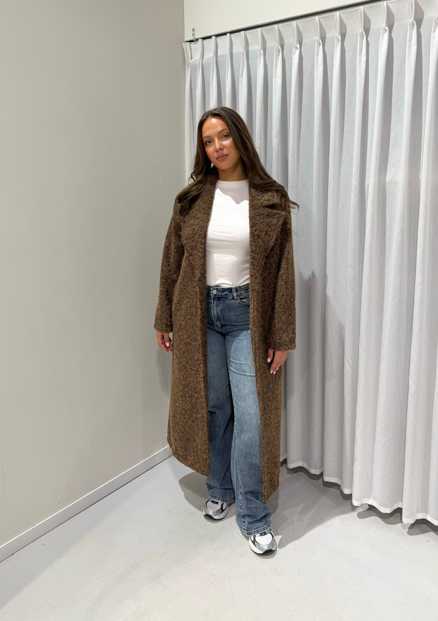 Nancy Coat – Dark Brown
