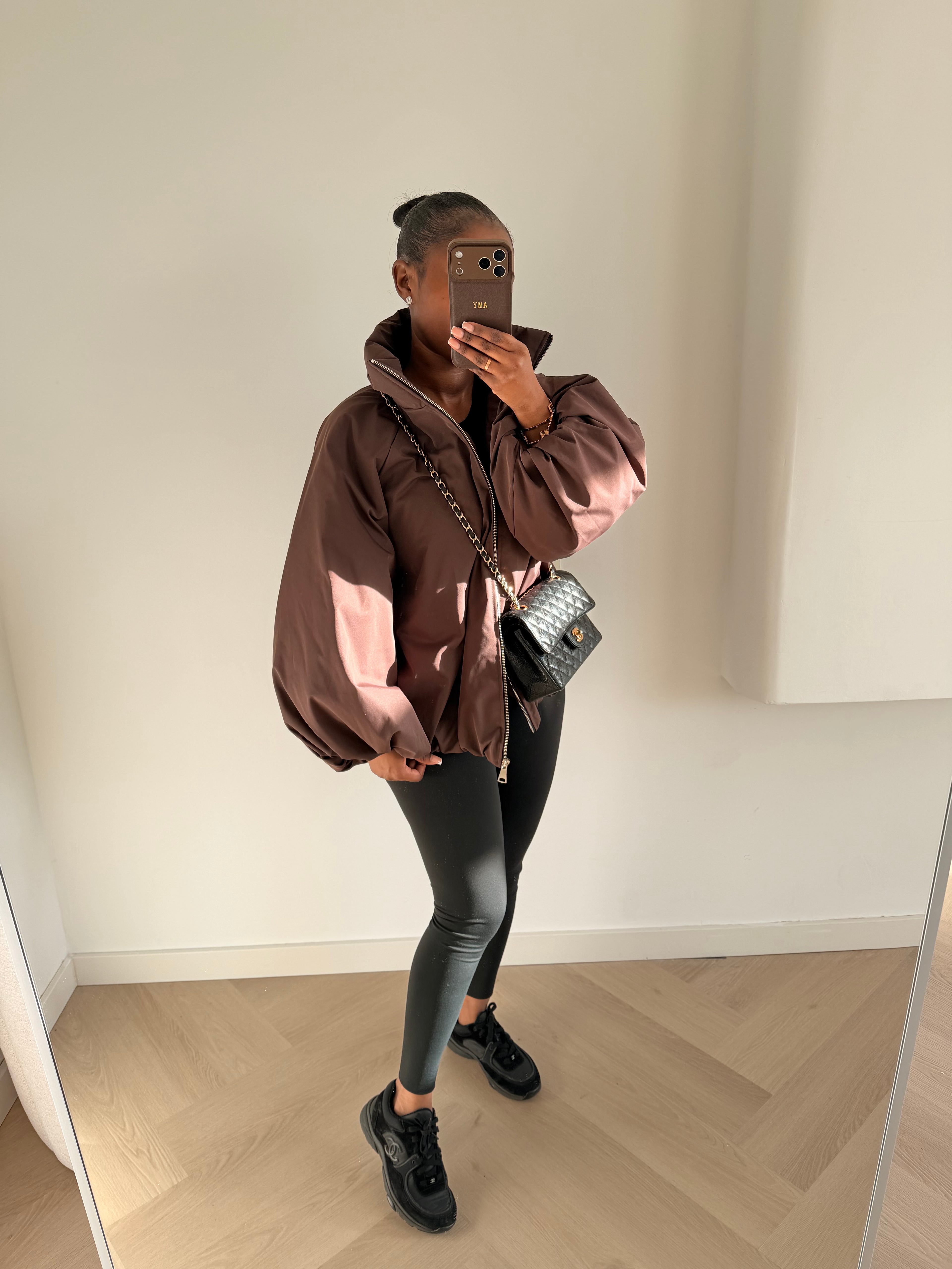 Isara Jacket – Chocolate Brown