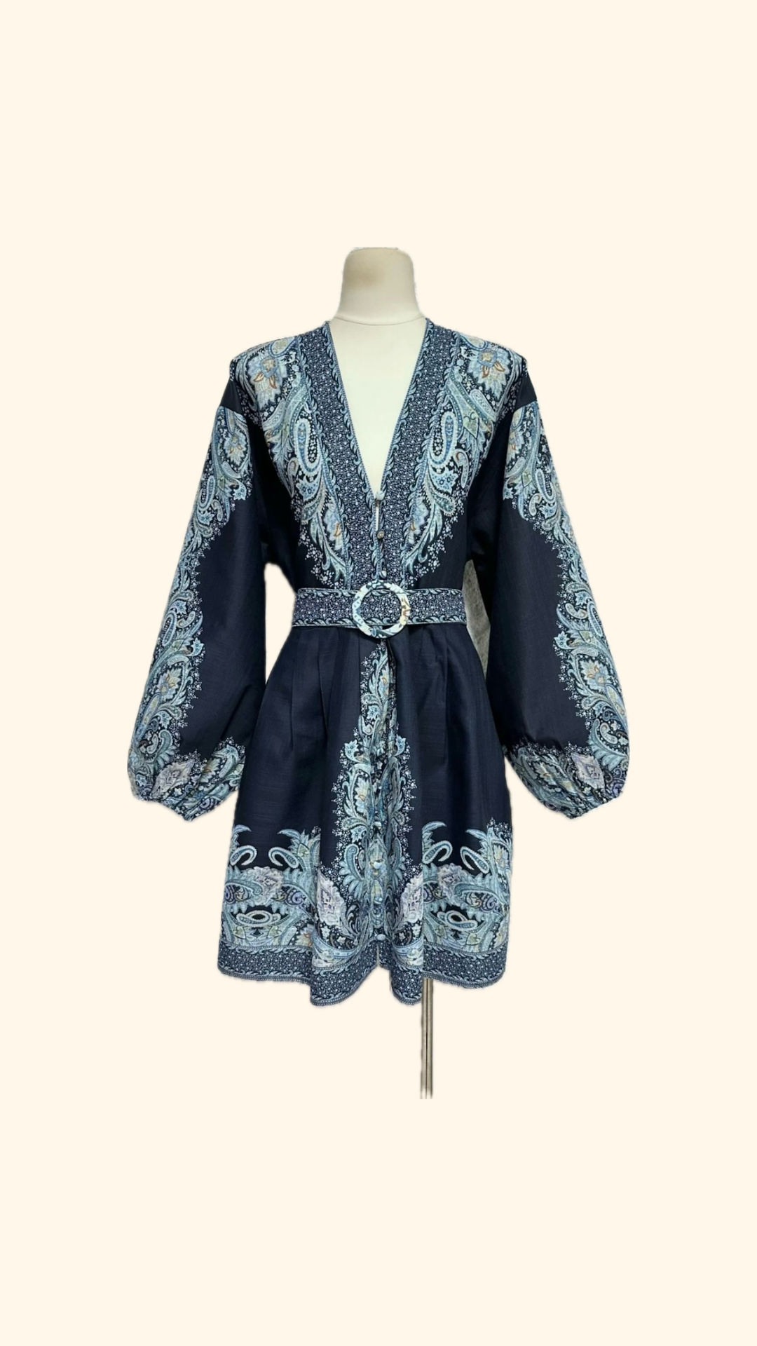 Nela Dress – Navy Blue