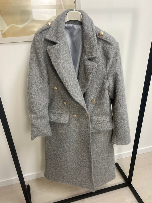 Sara Coat - Grey