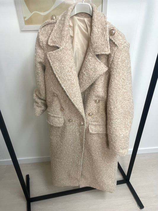 Sara Coat - Beige