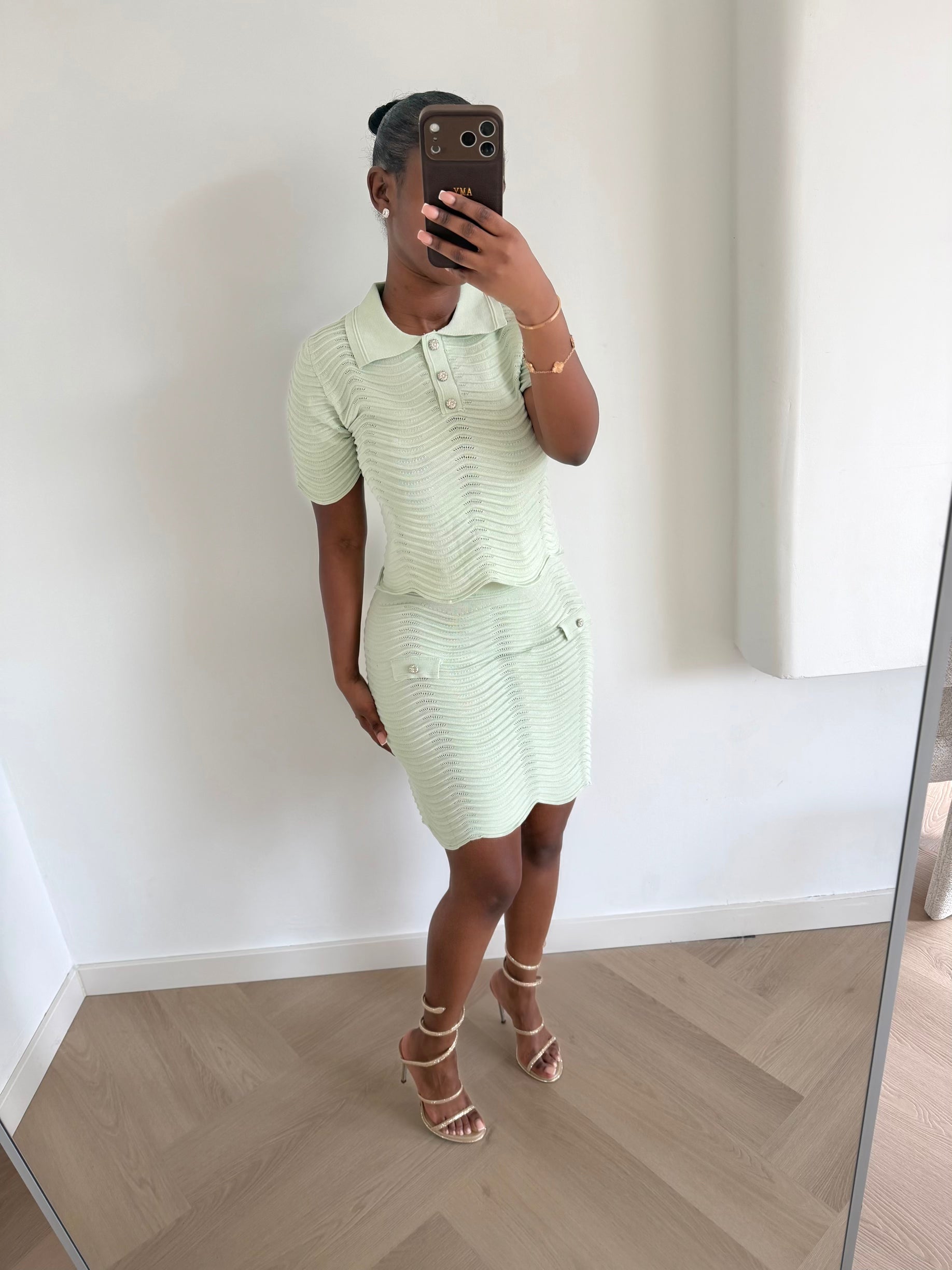 Nisa Set – Mint Green