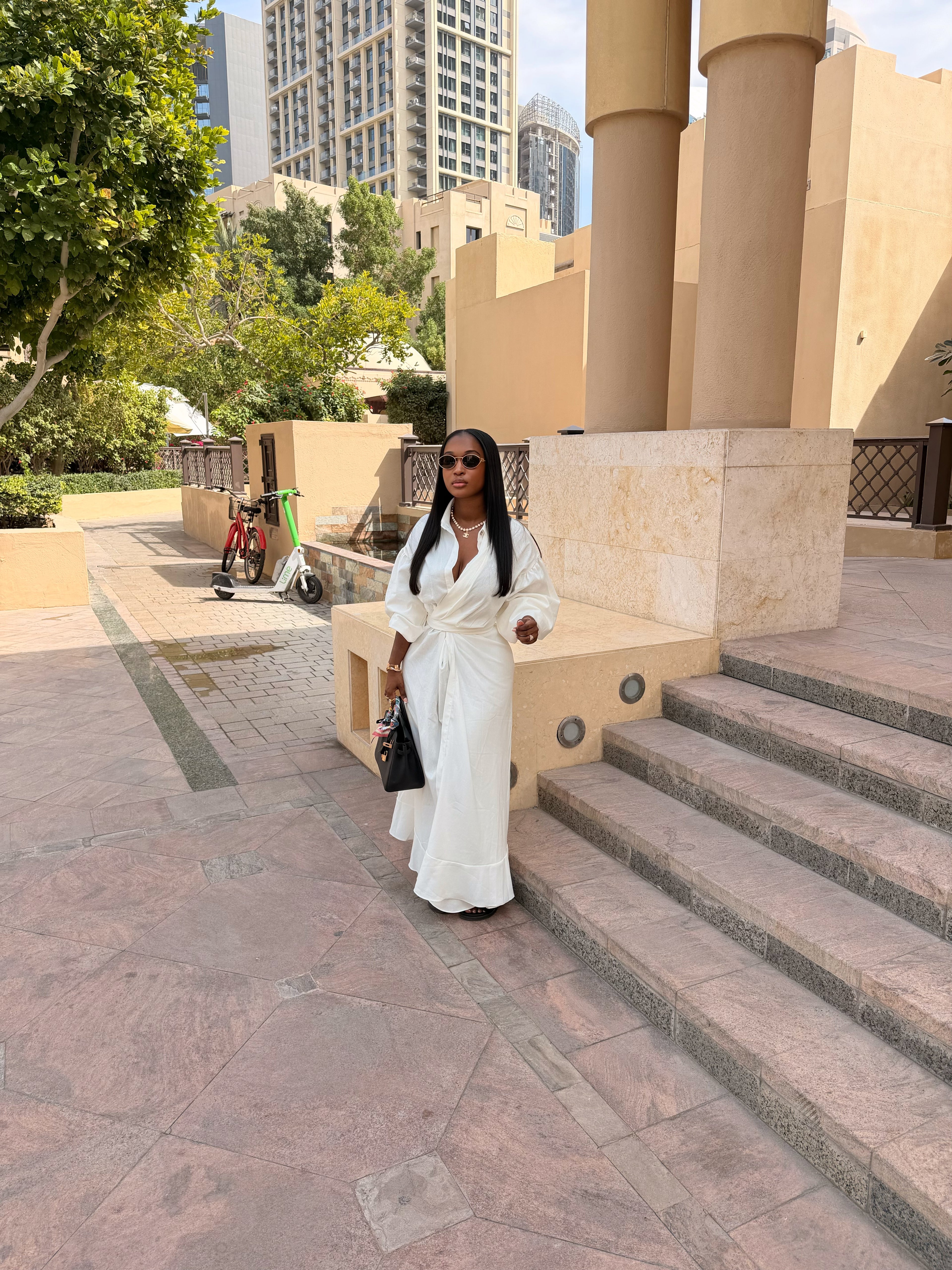 Serena Dress – White