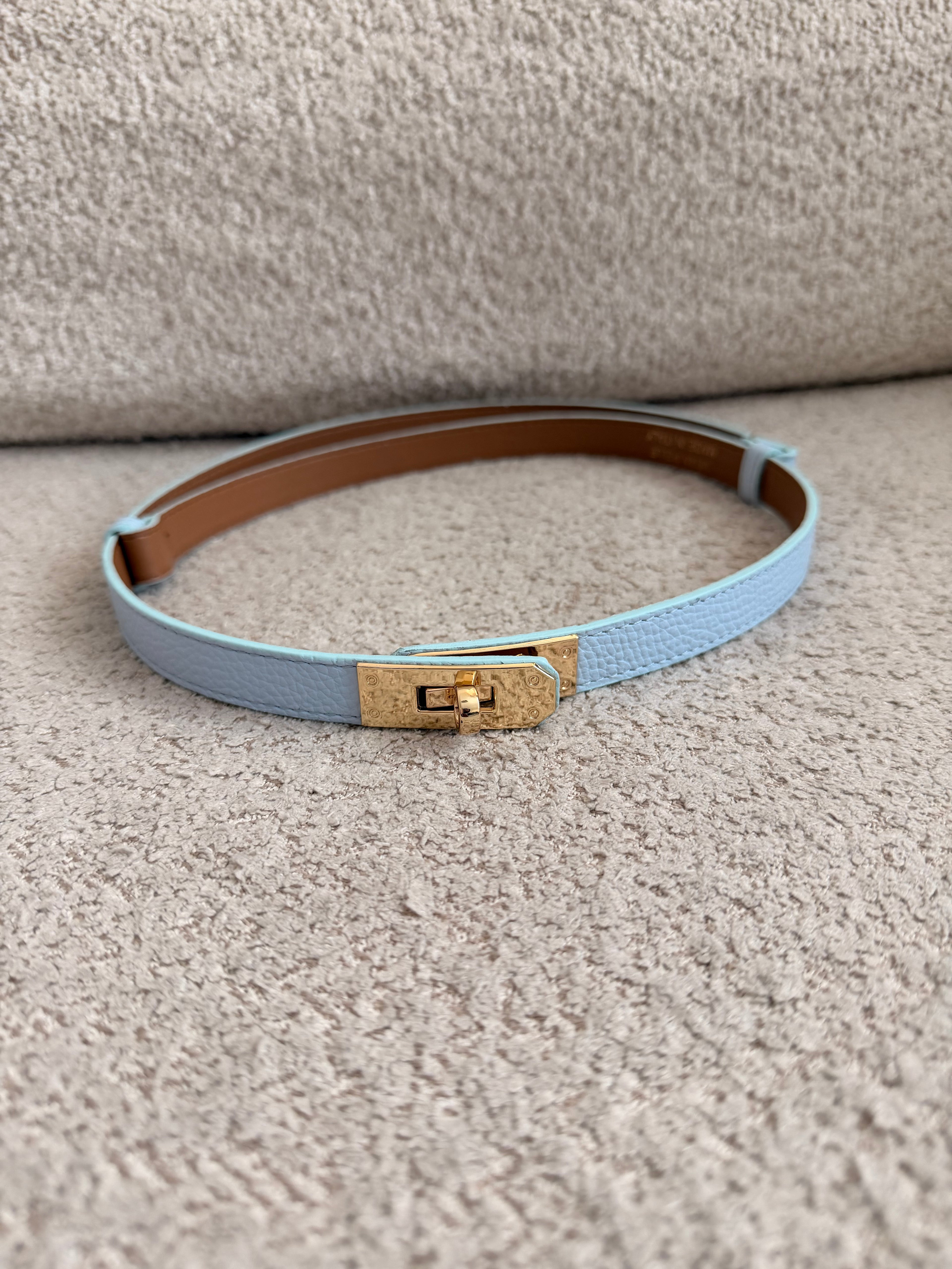 Daisy Belt – Light Blue