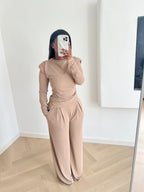 Giselle Set – Camel Brown