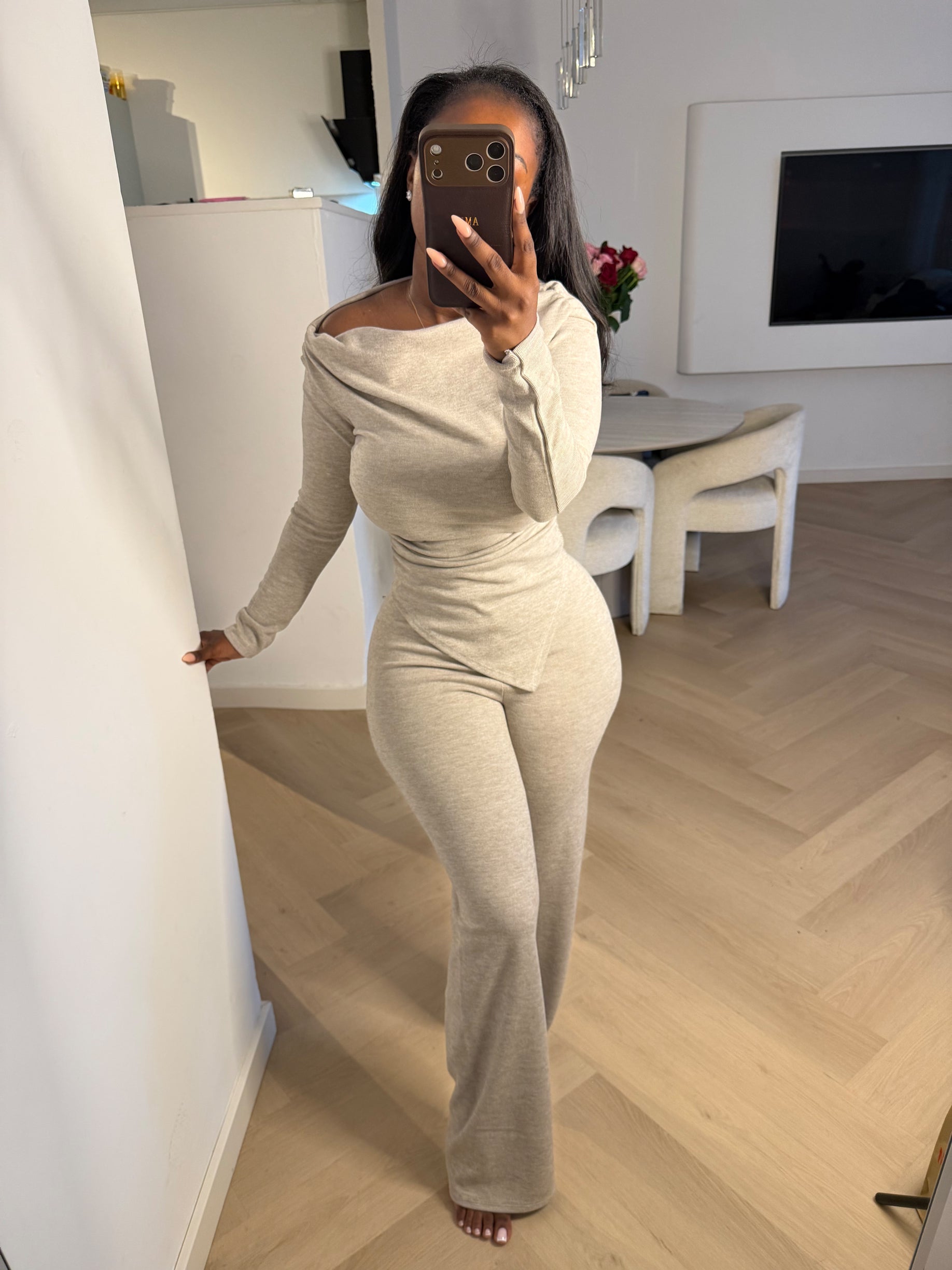 Leah Set - Beige