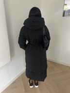 Mira Coat – Black (with Hood)