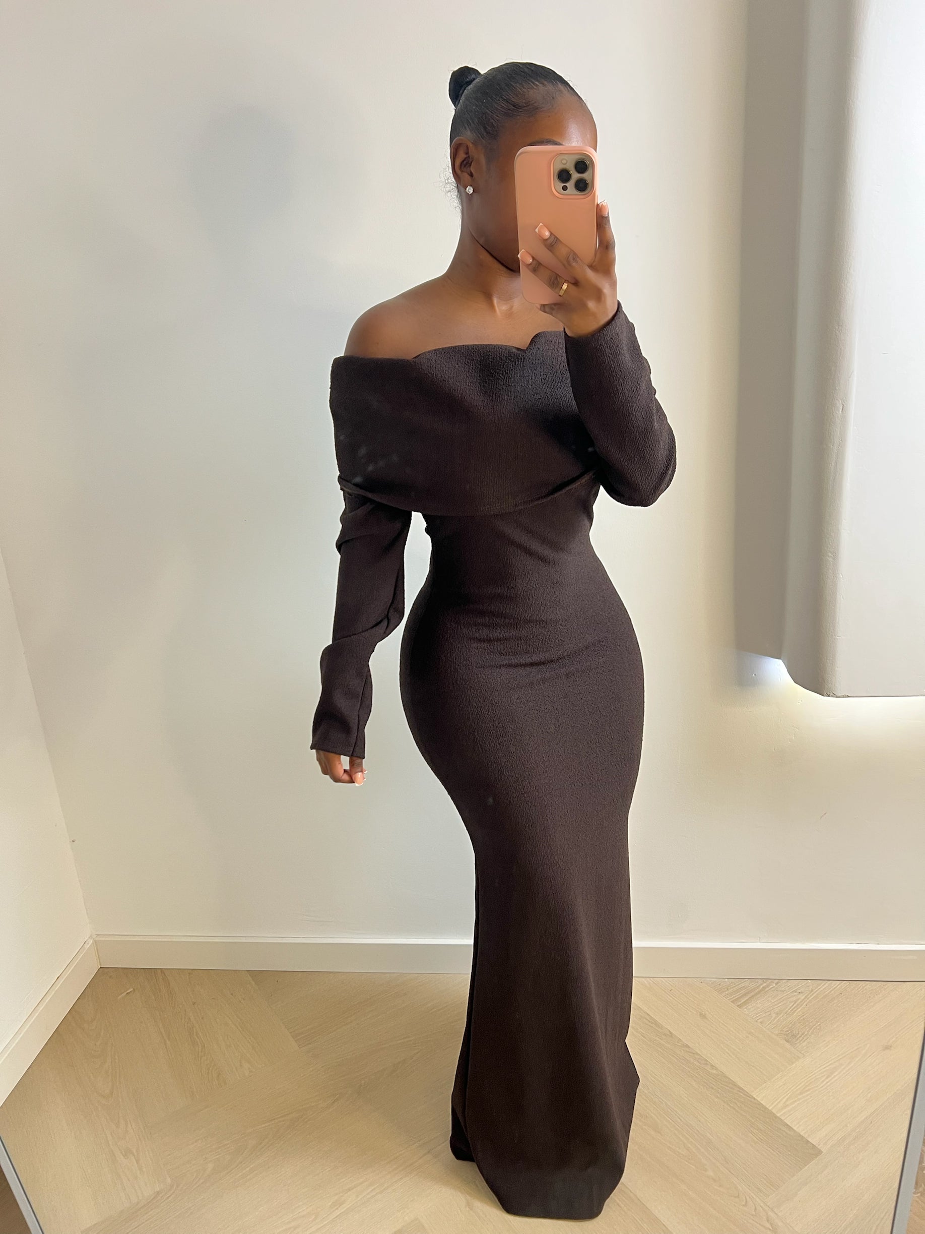 Mireille Dress – Brown