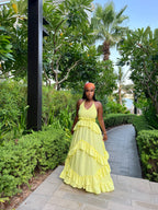 Nobu by the Beach Dress - Butter Yellow