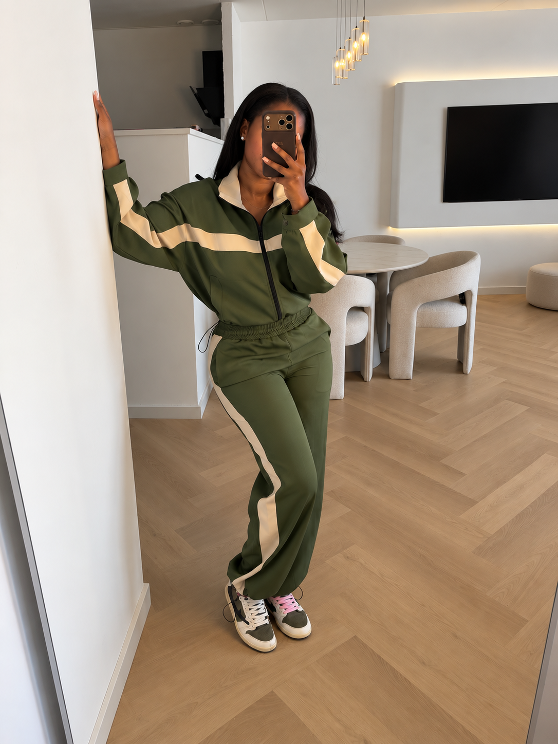 Nadia Set — Olive Green