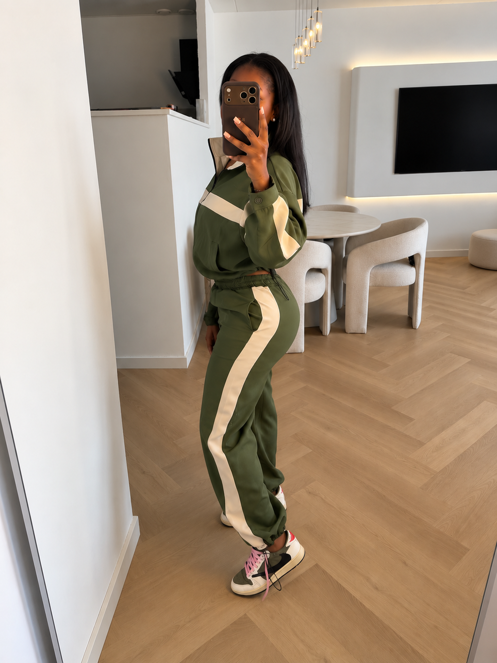 Nadia Set — Olive Green
