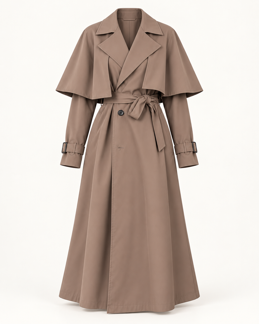 Naliya Trench Coat – Taupe