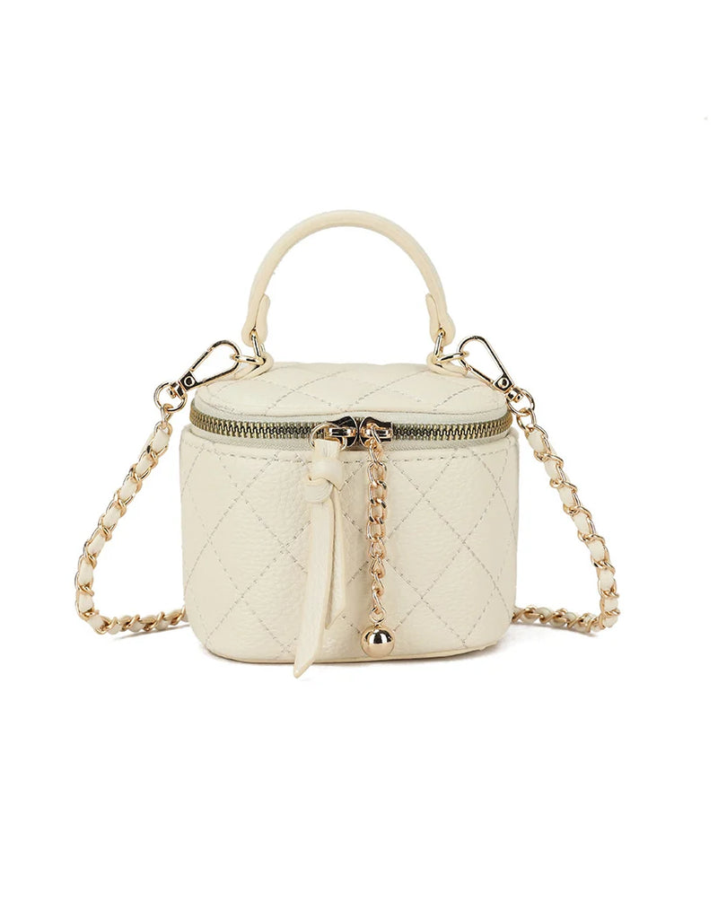 Chay Mini Vanity Bag – Nude