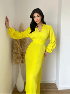 Esra dress Yellow