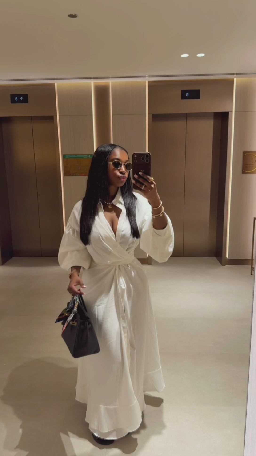 Serena Dress – White