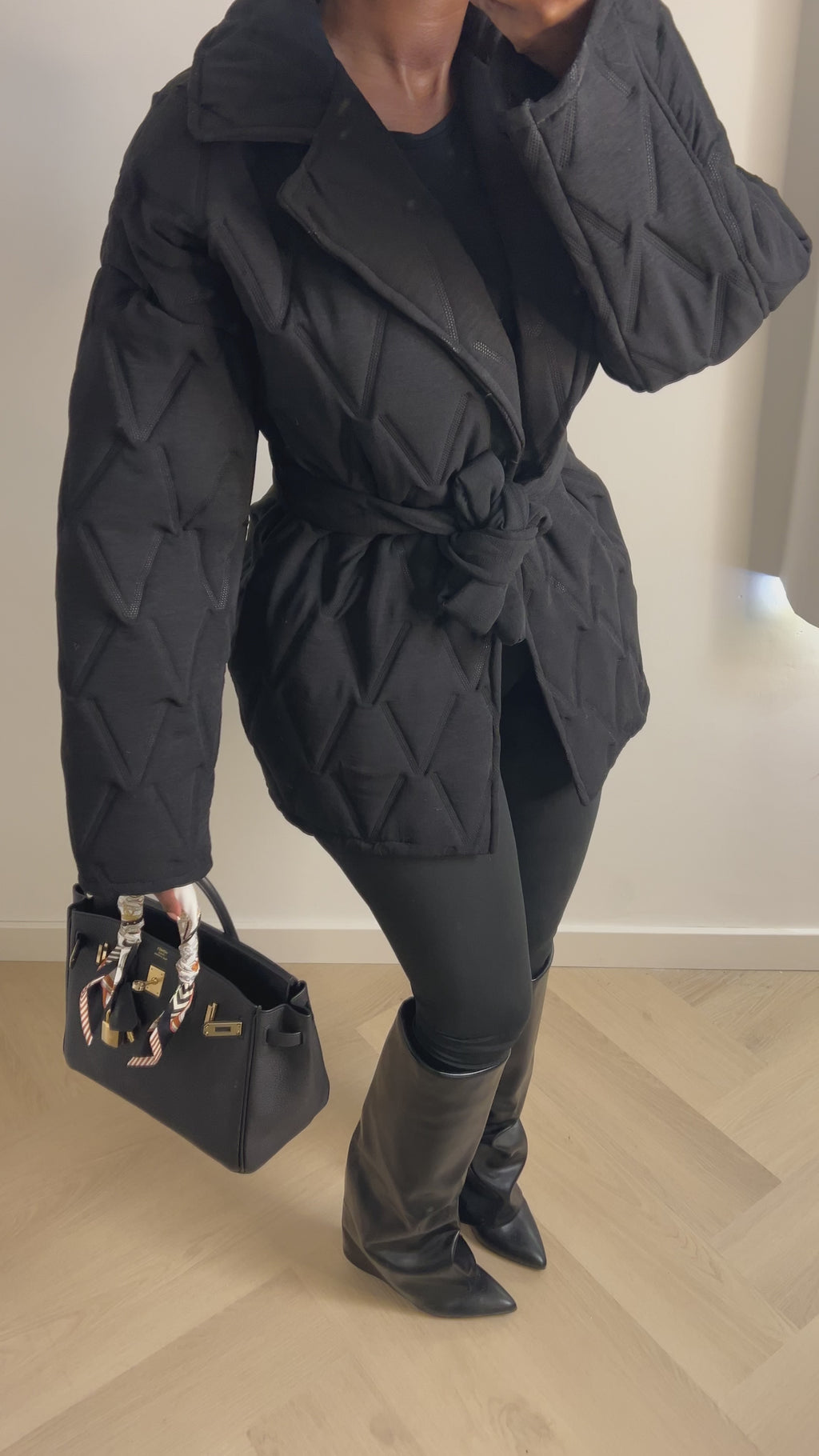 Aurea Coat – Black