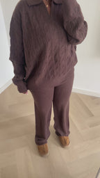 Lisa Cable Set – Brown