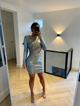 Load image into Gallery viewer, ‘Nikky’ Metallic dress
