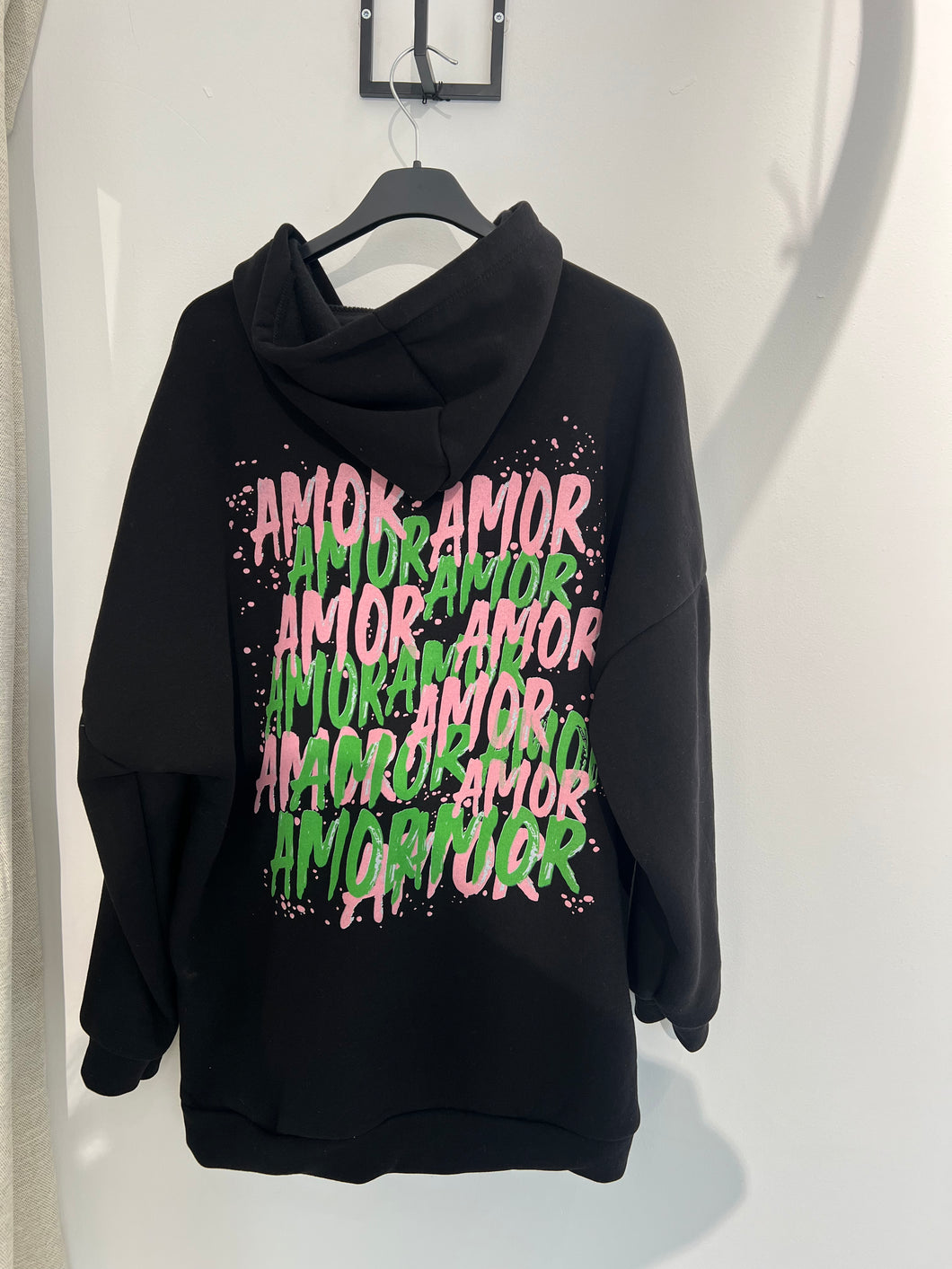 Amour hoodie oversized