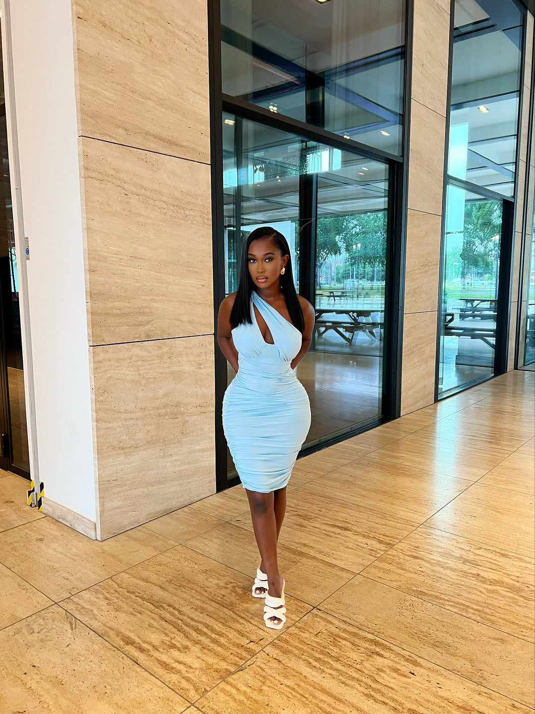 Kelly dress babyblue